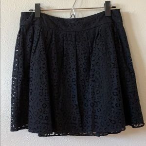 J.Crew Factory Lace Mini-skirt